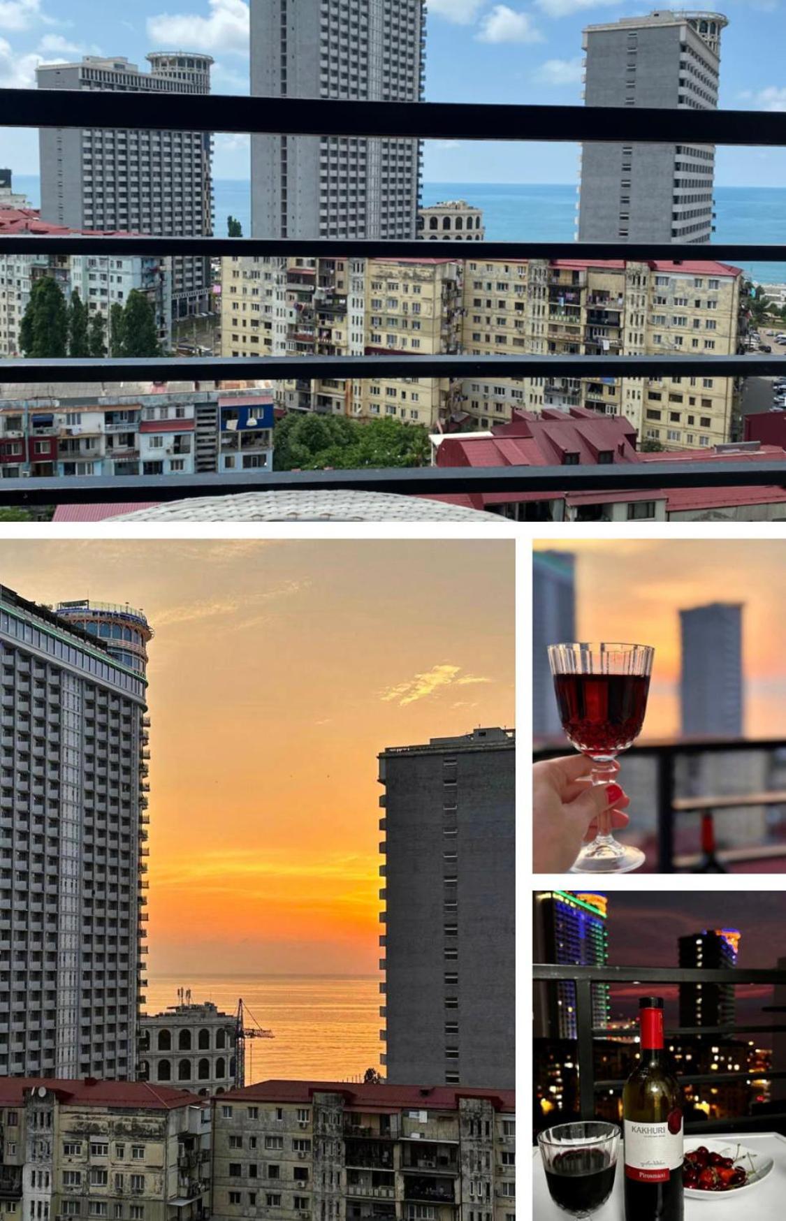 Pirosmani 18D, 14 Floor Apartment Батуми Екстериор снимка